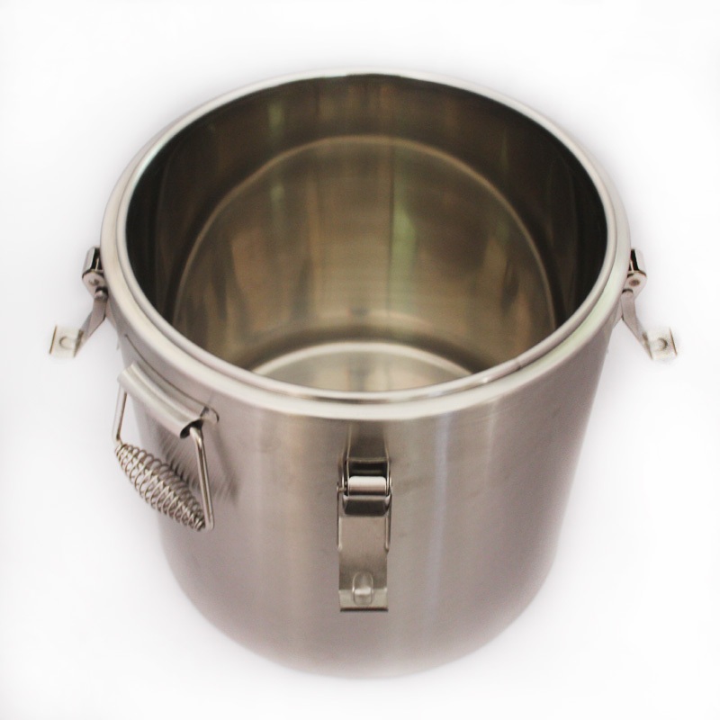 업소용 육수통 스테인리스 발효통 스틸 단열 밀봉 부식방지 캐티 140개- 70L (48x51cm) - 상세 이미지 4