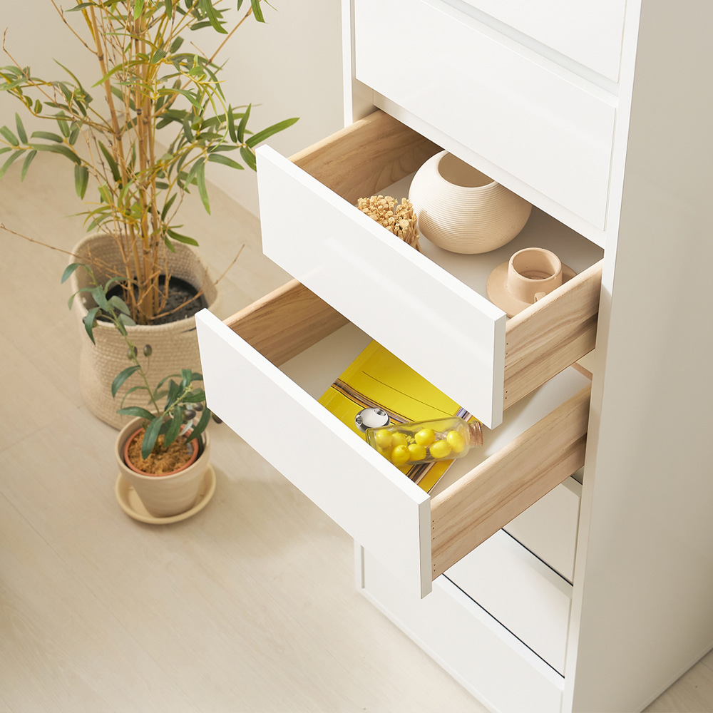 서랍장 수납장 LPM 400 7단 뉴모닝 - 상세 이미지 3