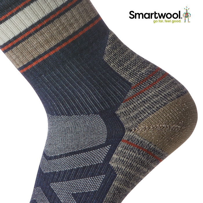 [스마트울] Hike Light Cushion Striped Mid Crew Socks 스마트울 - 상세 이미지 3