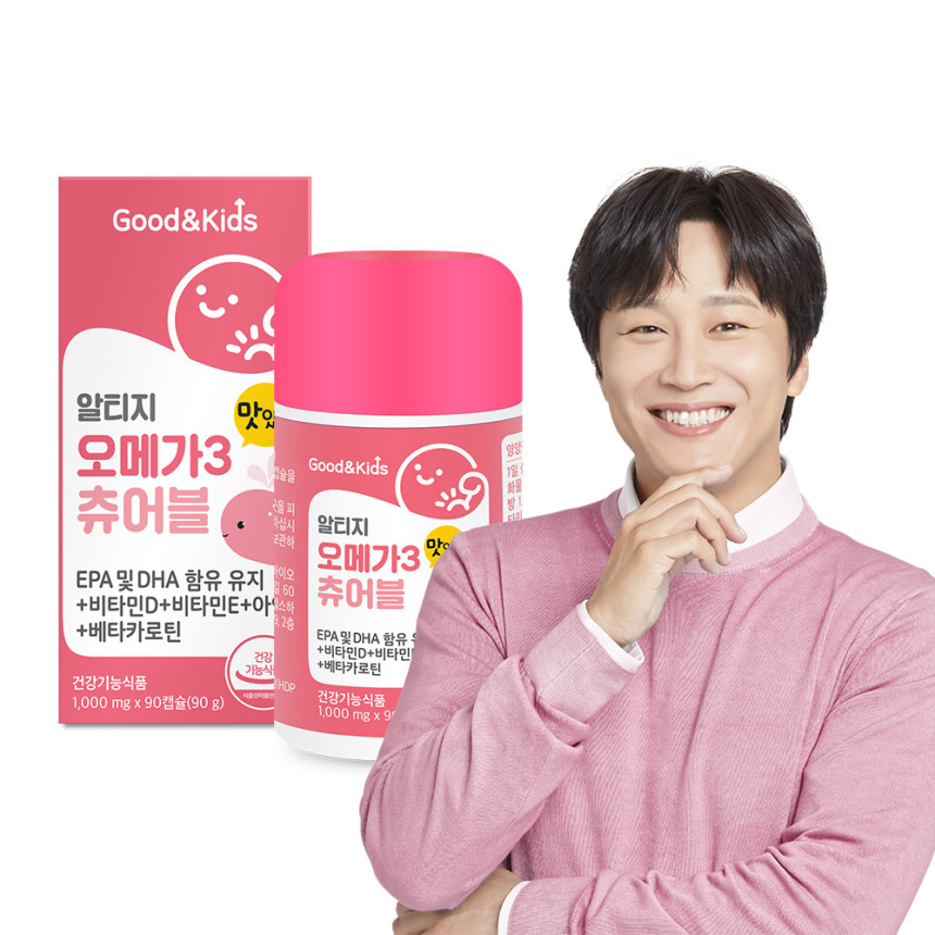 굿앤키즈 어린이 오메가3 츄어블