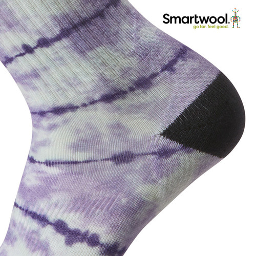 [스마트울] Athletic Tie Dye Print Crew Socks 스마트울 - 상세 이미지 2