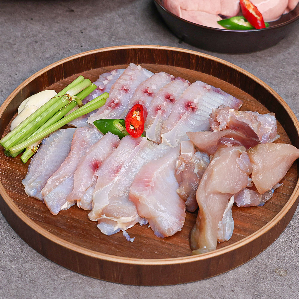 오늘신선 국내산 산지진송 흑산도홍어 삼합 삭힌 홍어 250g 500g 1kg 명절 선물세트 이미지 6