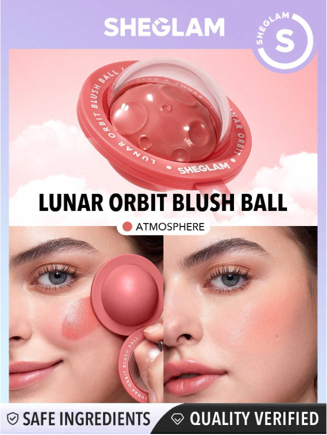 쉬글램 크림 블러셔 ufo 크림치크 sheglam lunar orbit blush 이미지 6