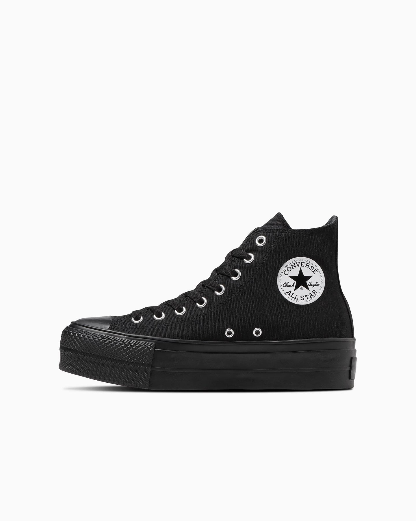 컨버스 CONVERSE 올스타 플랫폼 리프티드 하이탑 여성 스니커즈 31311130 블랙 - 상세 이미지 2