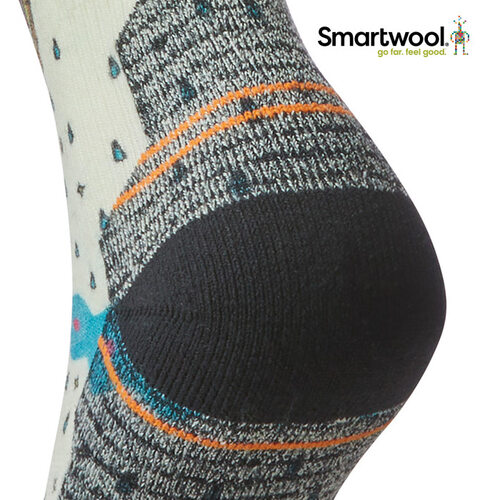 [스마트울] Hike Light Cushion Explore The Unknown Print Crew Socks 스마트울 - 상세 이미지 4