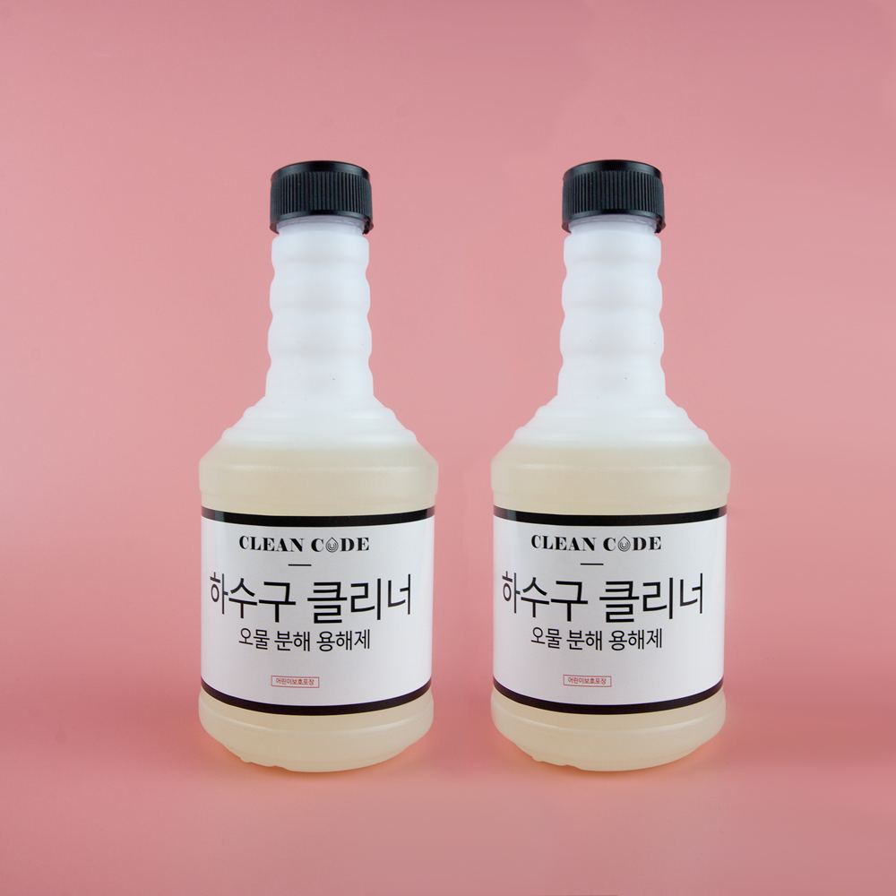 초강력 유분용해제 배수구클리너 하수구클리너 오물용해제 오물분해제 - 메인 이미지