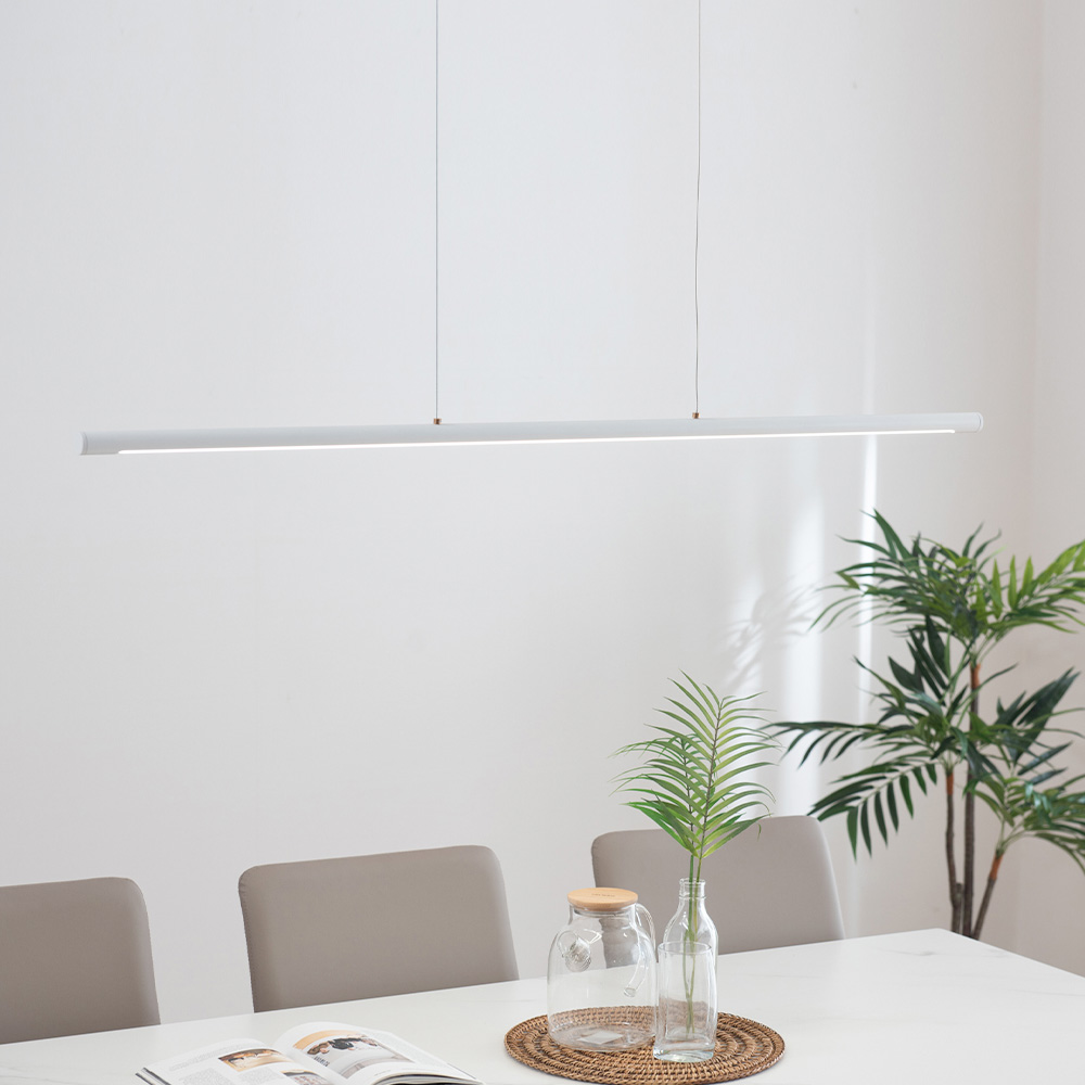 LED식탁등 펜던트 조명 플룻 30W 블랙