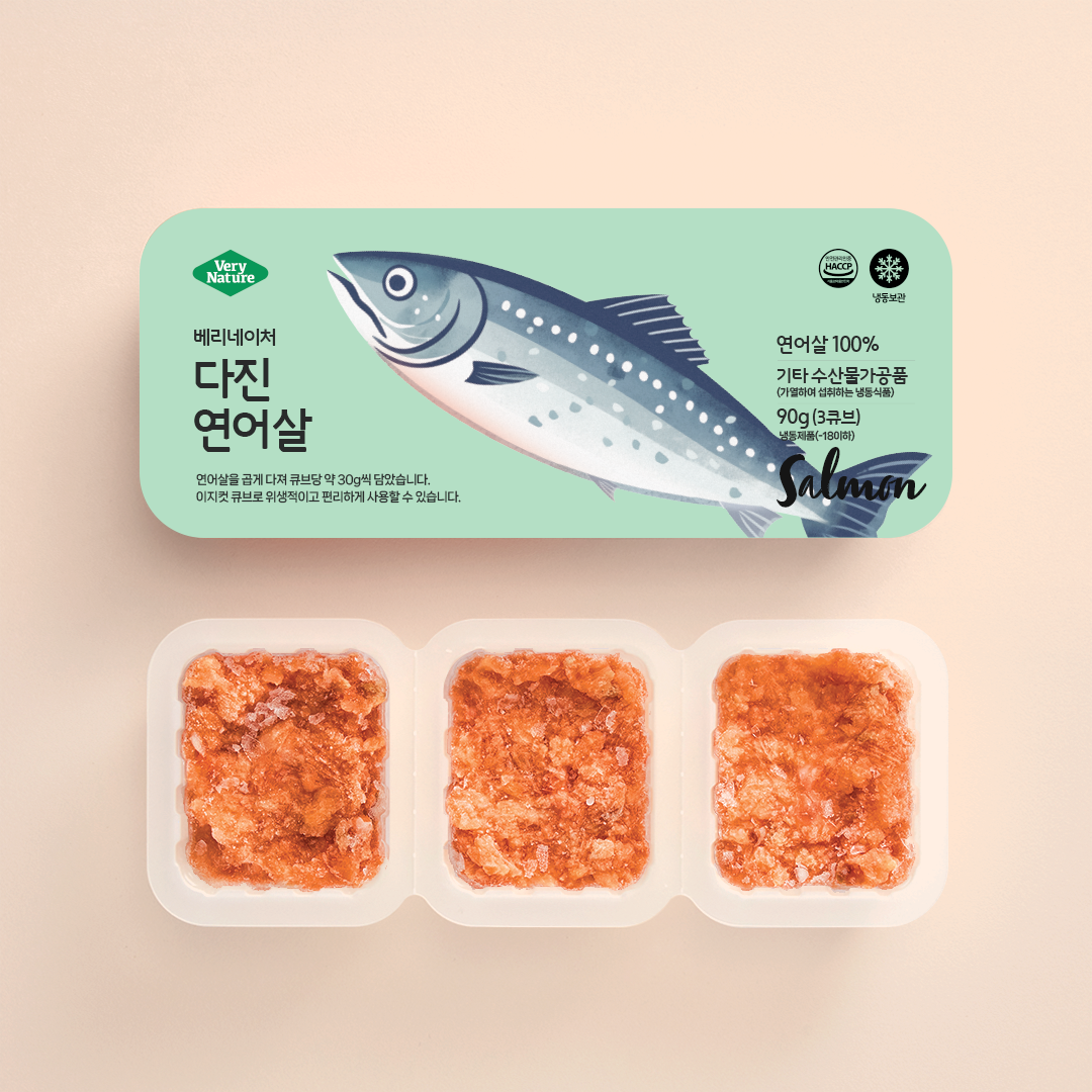 베리네이처 다진생선 토핑 수산물 큐브 붉은대게살 외 8종