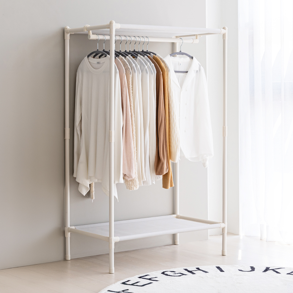 시스템행거 무볼트 드레스룸 미니 행거 옷걸이