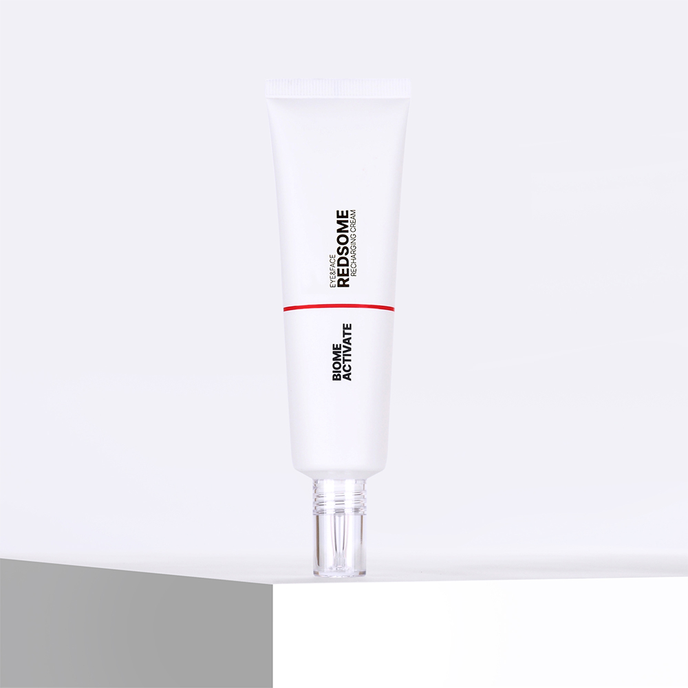 [바액] 레드좀 리차징 크림 (아이 앤 페이스) [50ml] 피부 수분손실 개선 피부장벽강화 50억개 인삼 엑소좀 함유