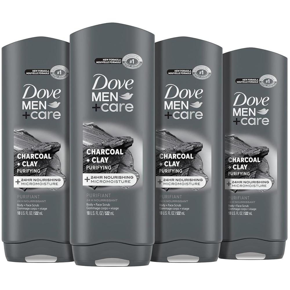 Dove 도브 맨케어 차콜 클레이 532ml 4개 : 에어커머스