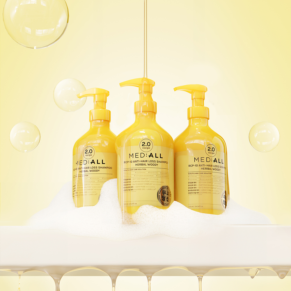 메디올 두피청정 샴푸 2.0 우디, 720ml, 2개 - 상세 이미지 3