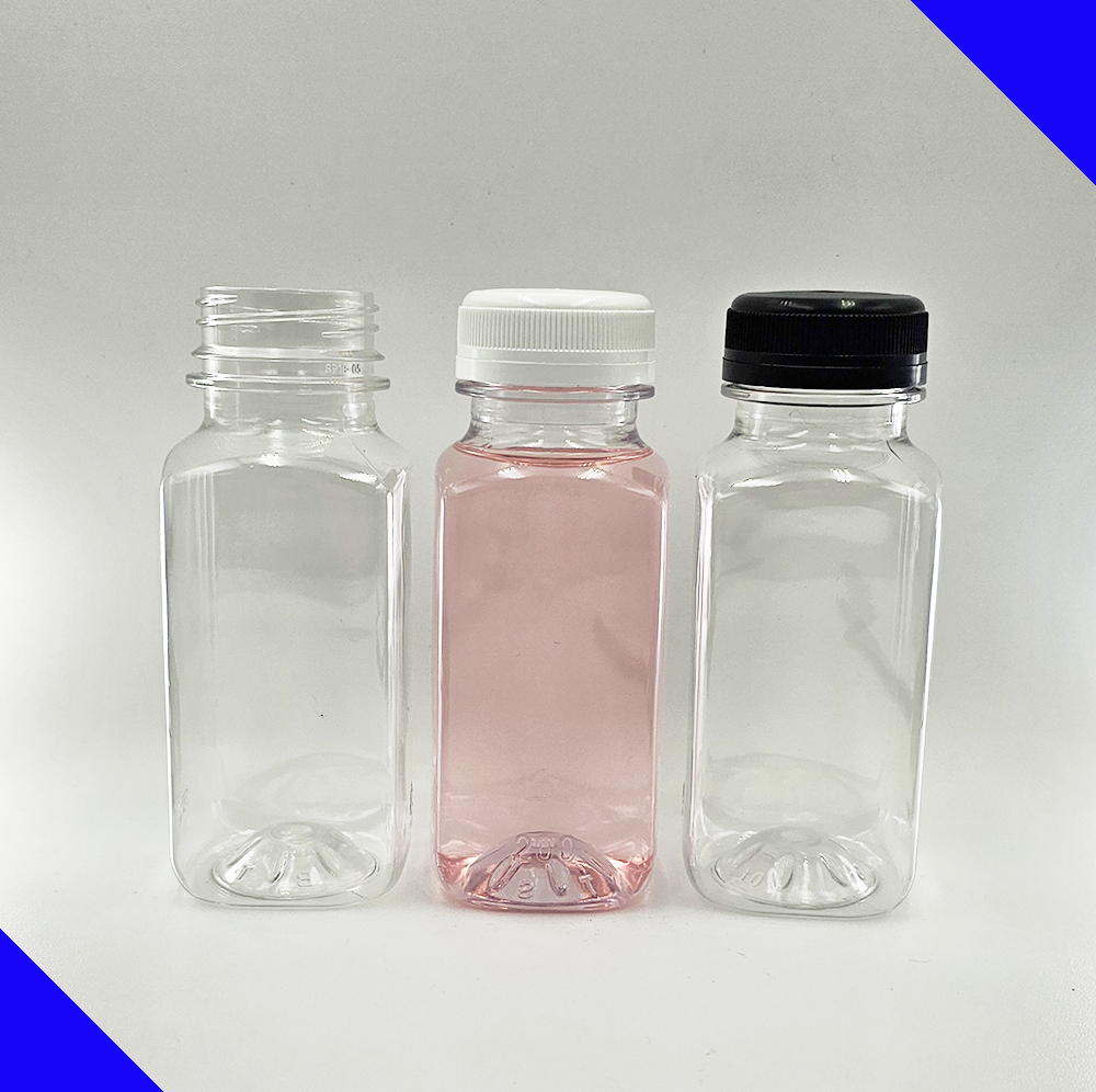 (230개) 200ml 사각 주스 페트병 200미리 플라스틱병 PET병 콜드브루 공병 제품 이미지