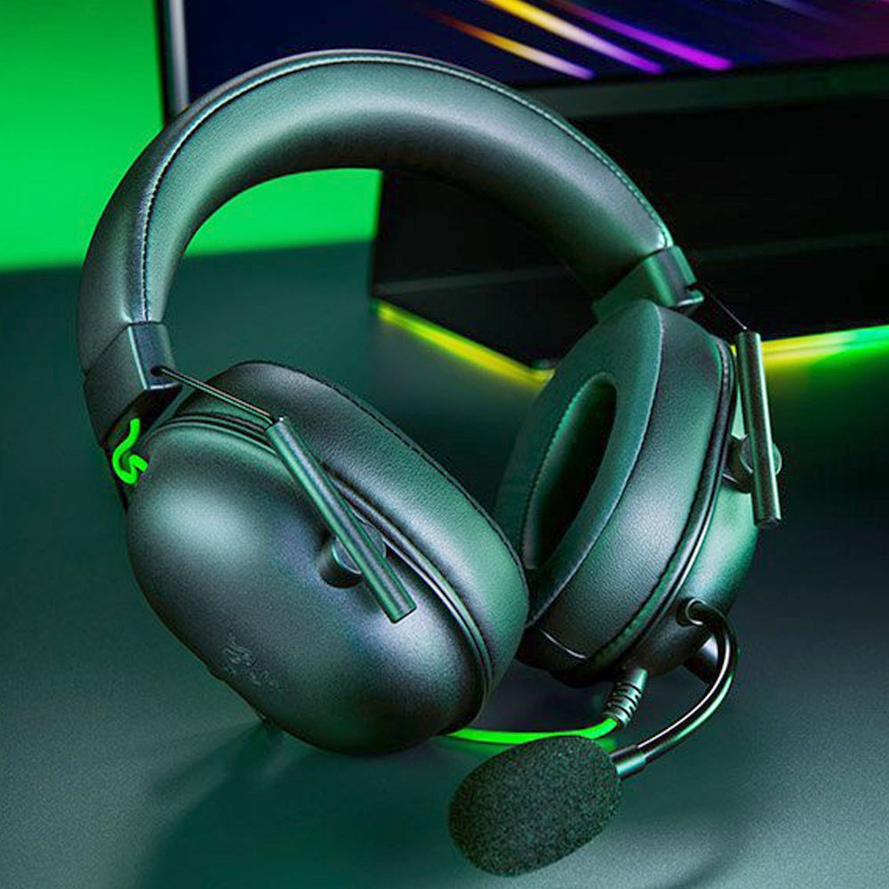 [국내정발] 레이저 블랙샤크 V2 X 게이밍헤드셋 USB 블랙