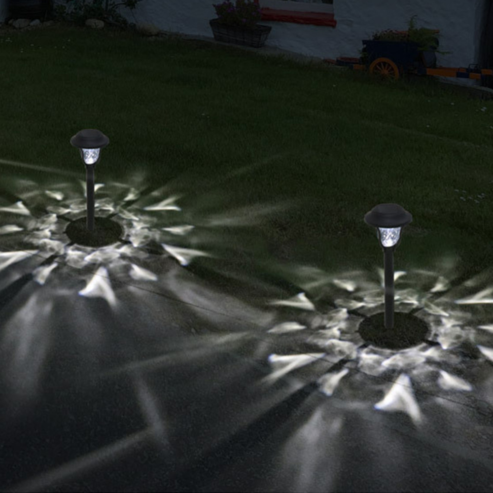 솔라콤 태양광 정원등 태양열 조명 가로등 잔디 LED 수정 구슬