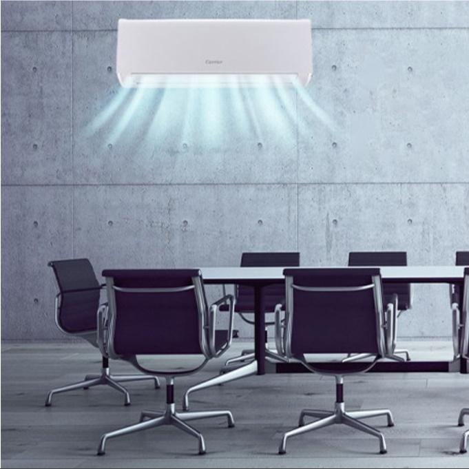 가정용 벽걸이인버터에어컨온풍기 사무실 거실 12평냉난방기