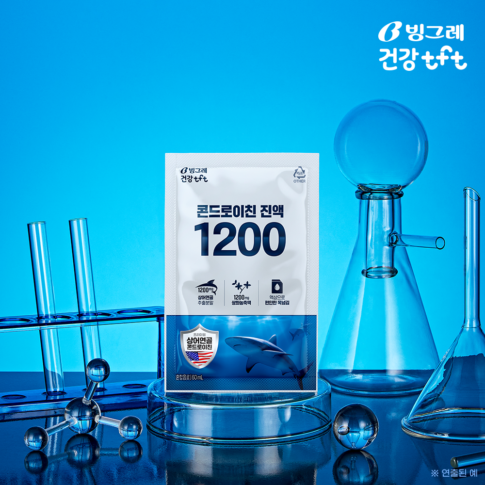 빙그레 콘드로이친 진액 1200 청상어연골 18포, 1개 - 상세 이미지 4
