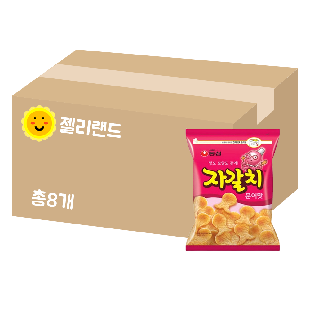 농심 자갈치 300g X 8개 (1BOX) : 젤리랜드