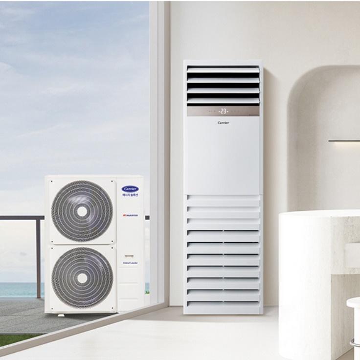 40평냉난방기 업소용에어컨 스탠드형냉온풍기 케리어냉난방기 인버터냉온풍기