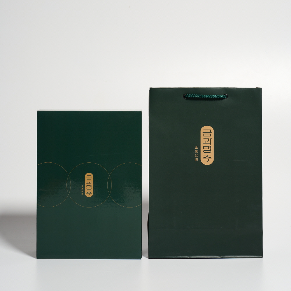 금과명주 40도 750ml 선물세트 사과 브랜디 리큐르 한국애플리즈 (잔 포함) - 상세 이미지 5