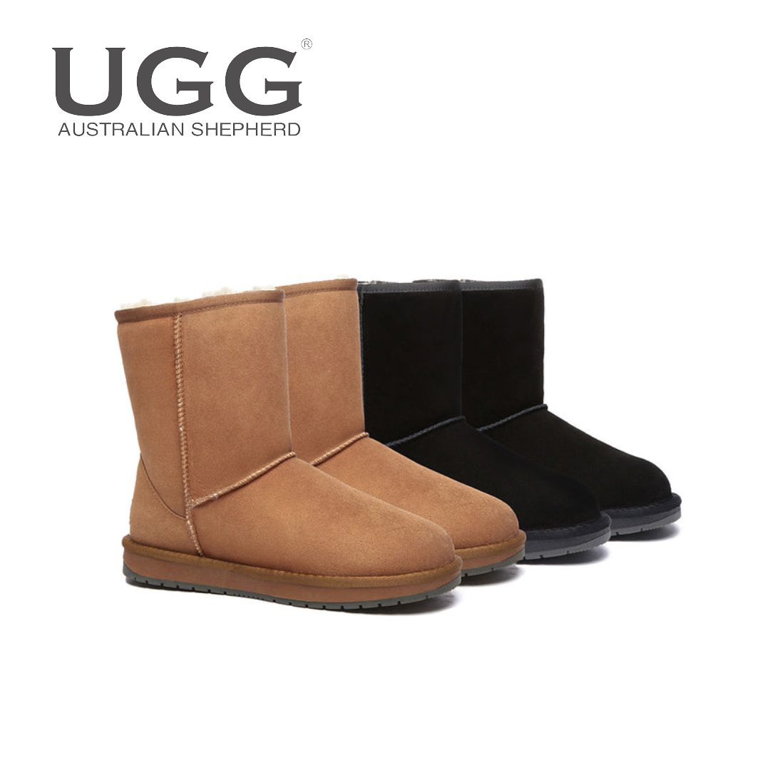 호주어그 에버 숏 클래식 스웨이드 양털 체스넛 어그 부츠 15810