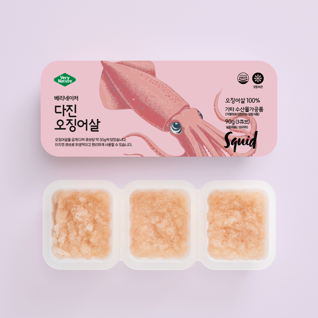 베리네이처 다진생선 토핑 수산물 큐브 붉은대게살 외 8종