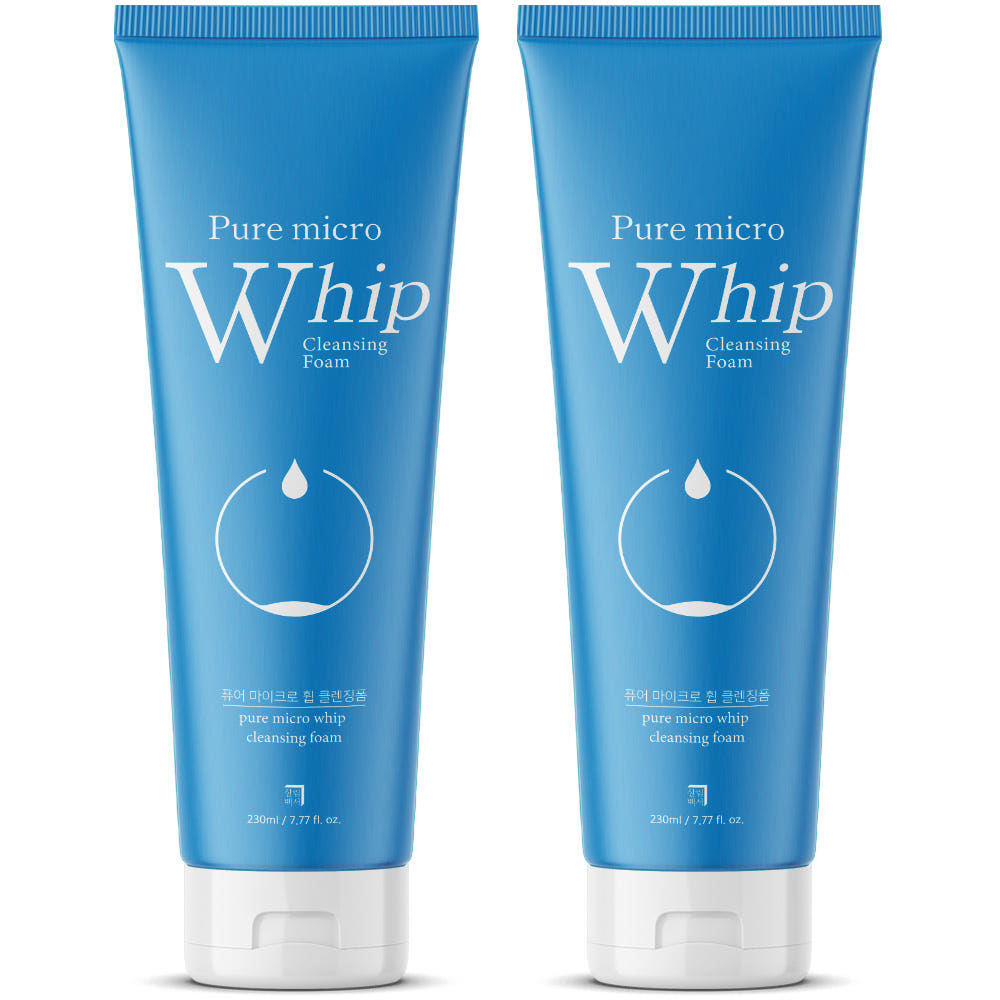 살림백서 휩 폼클렌징 4개 세트 구성