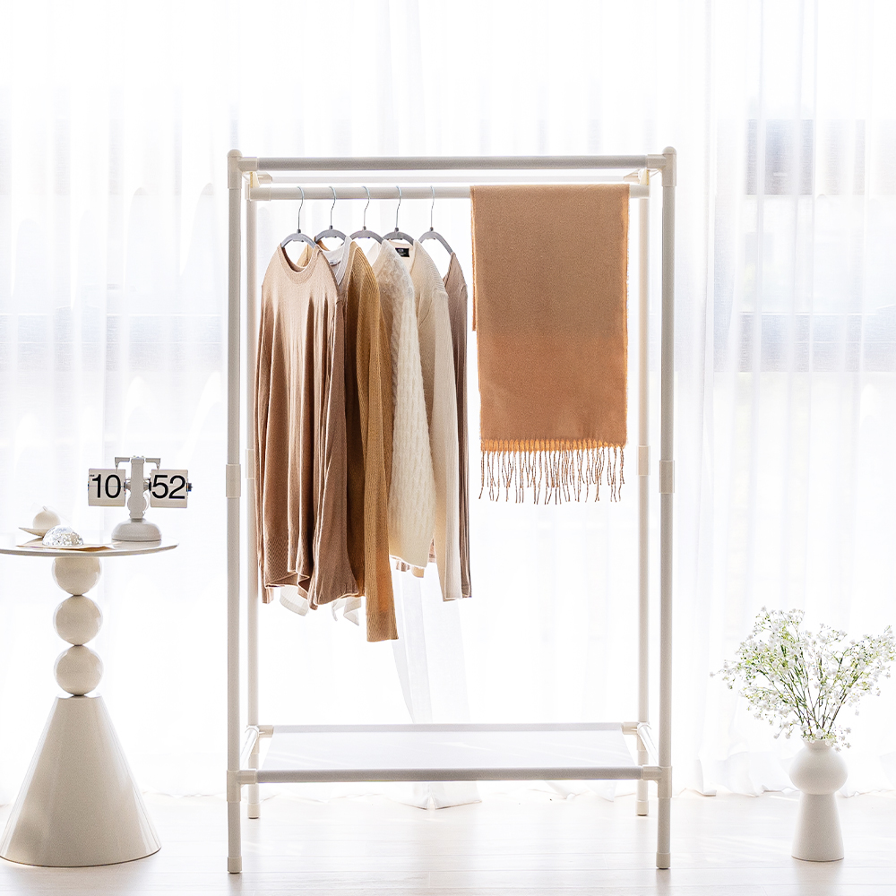 시스템행거 무볼트 드레스룸 미니 행거 옷걸이