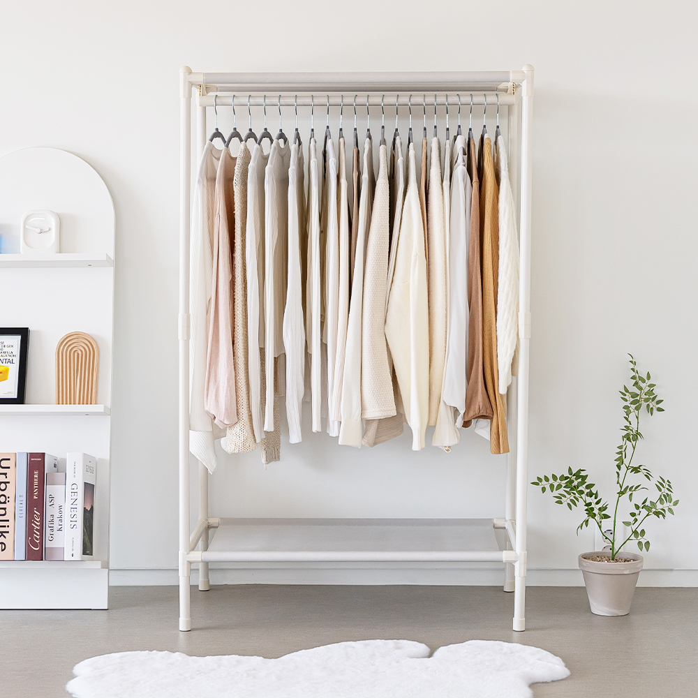 시스템행거 무볼트 드레스룸 미니 행거 옷걸이