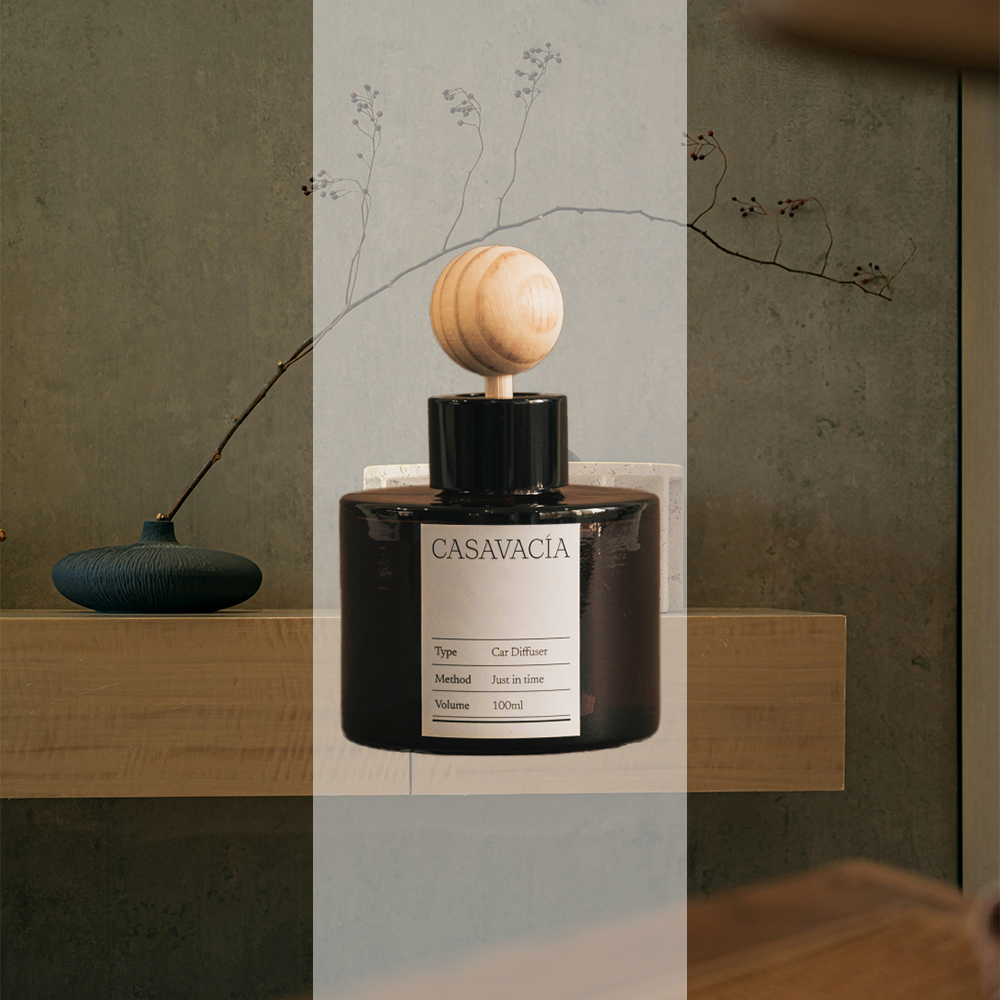 우드 사틴 무드 차량용 방향제 디퓨저 요구르트향 Eau de Parfum(25%) - 상품 이미지