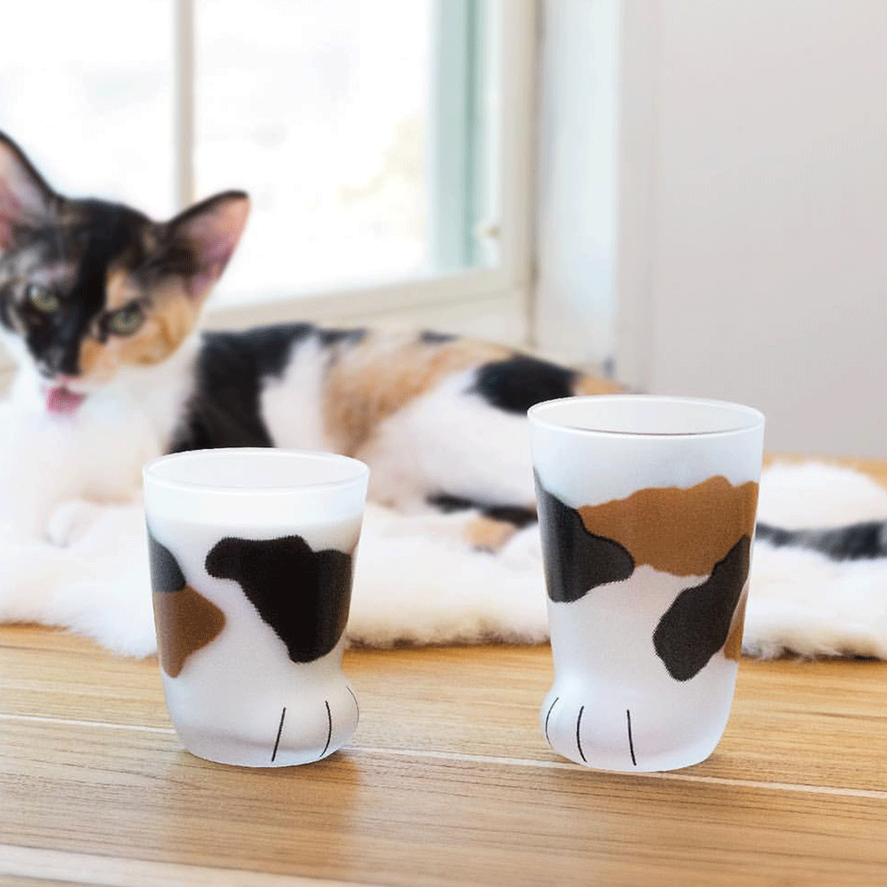 [아데리아] 코코네코 고양이발컵 300ml, 1개, 켈리코 - 상세 이미지 2