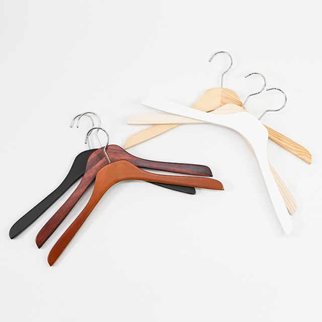 옷가게 호텔 가정용 나무 원목옷걸이