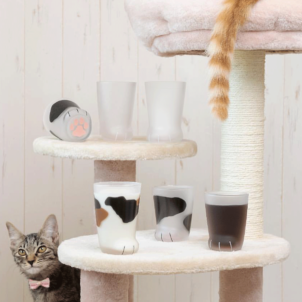 [아데리아] 코코네코 고양이발컵 300ml, 1개, 켈리코 - 상세 이미지 4
