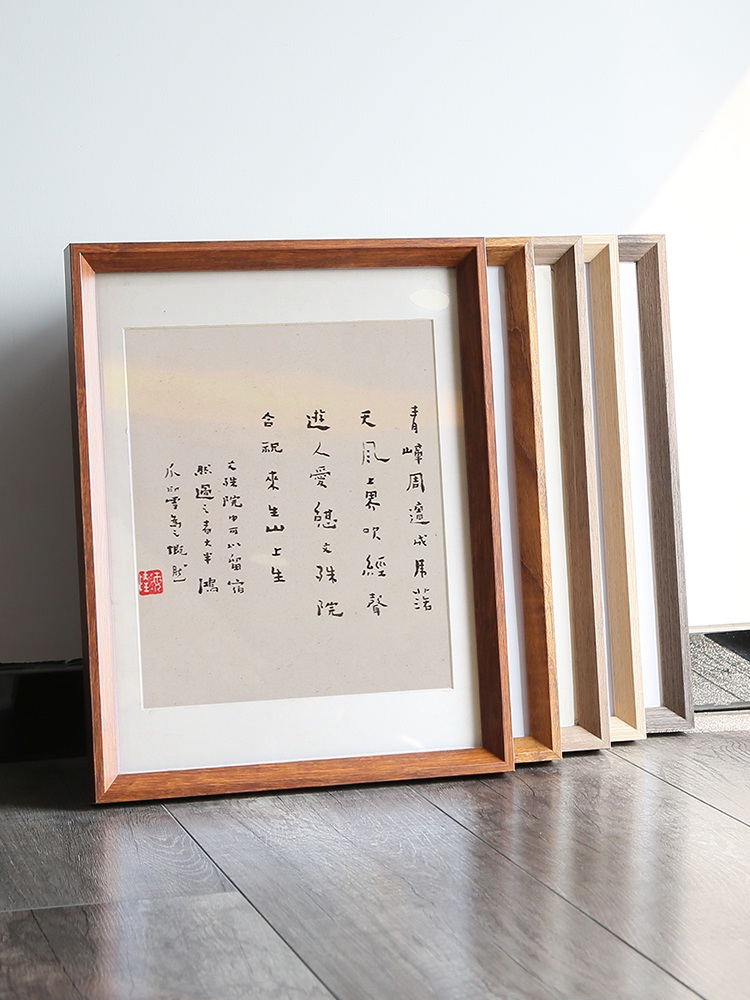 캔버스액자 유화 원목 프레임 명화 그림그리기 팝아트 베벨 에지 새로운 목재 색상 20인치 벽걸이 (50.8cm) - 상세 이미지 2