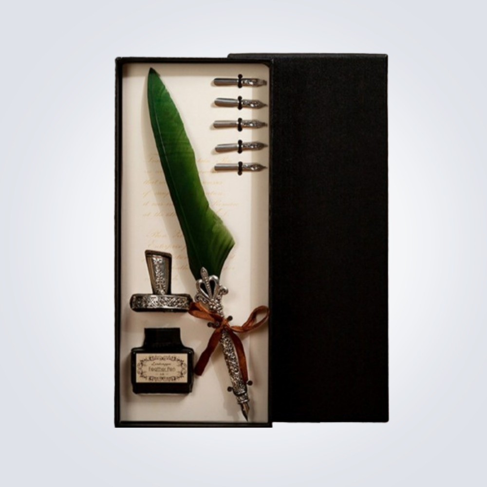 깃펜 깃털 펜 해리포터펜 캘리그라피 잉크펜 딥펜 만년필 - 상세 이미지 5