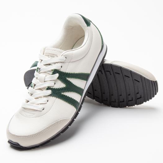 미즈노 MIZUNO 캐주얼 남녀공용 스니커즈 MLC-0 그레이x딥그린 - 상세 이미지 5