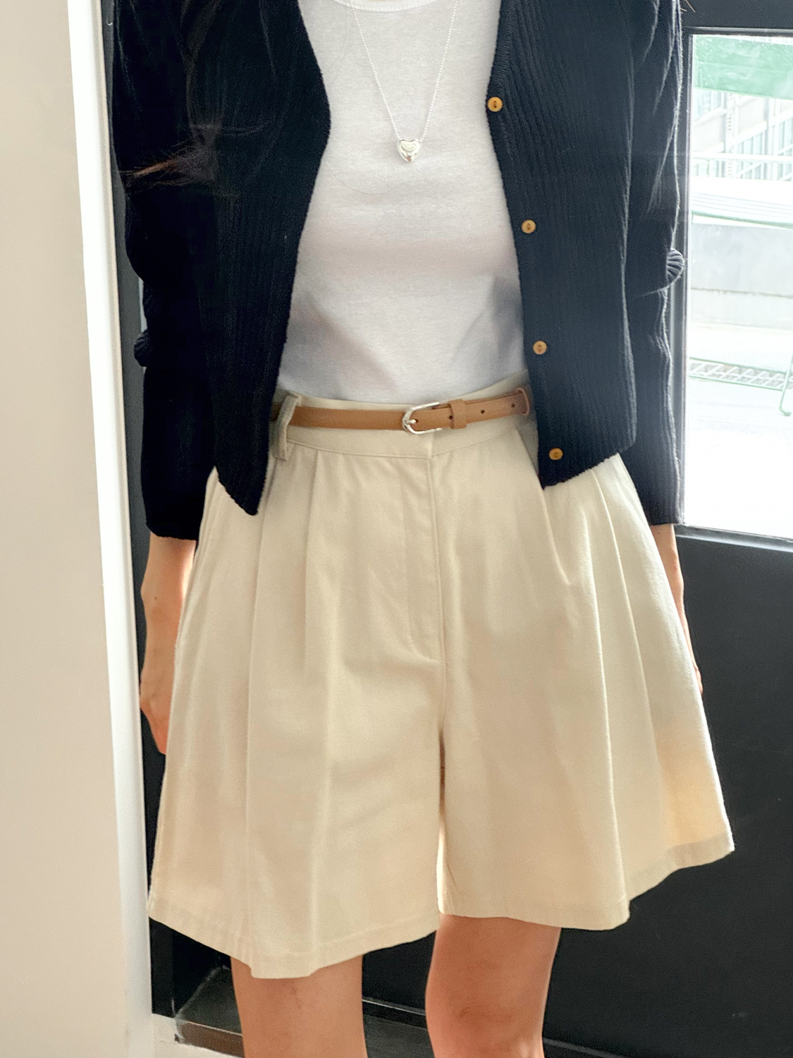 [❤당일출고❤] 레오브 슬림 데일리 실버 봄 가을 심플 레더 가죽 벨트 5color 상세 이미지 19