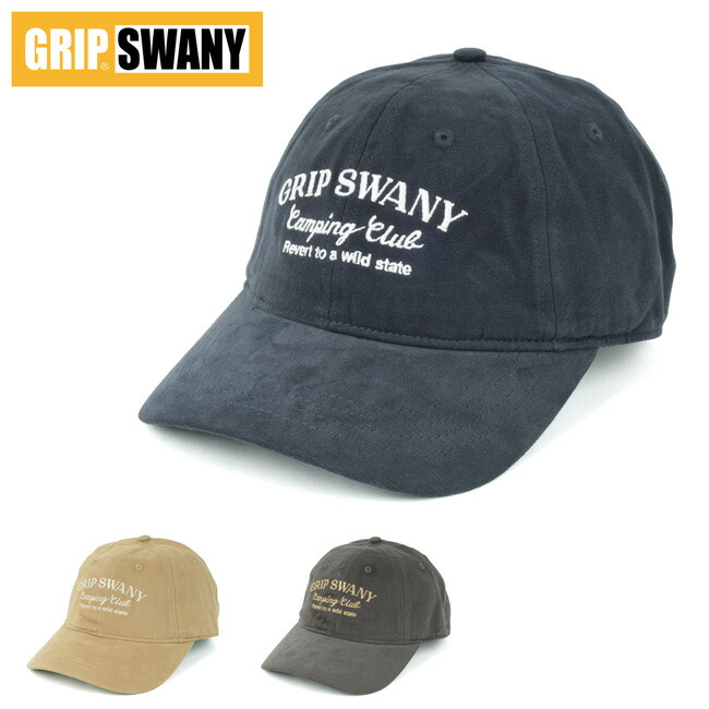 그립스와니 GRIP SWANY 캠프 로고 캡 모자 GSA-102 3컬러 - 상품 이미지