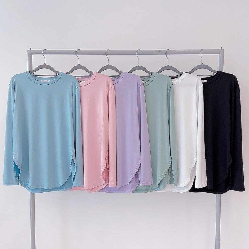 로라벨 로키 필라테스복 여성 요가복 필라테스옷 요가 상의 빅사이즈 커버업 운동복 긴팔 숏