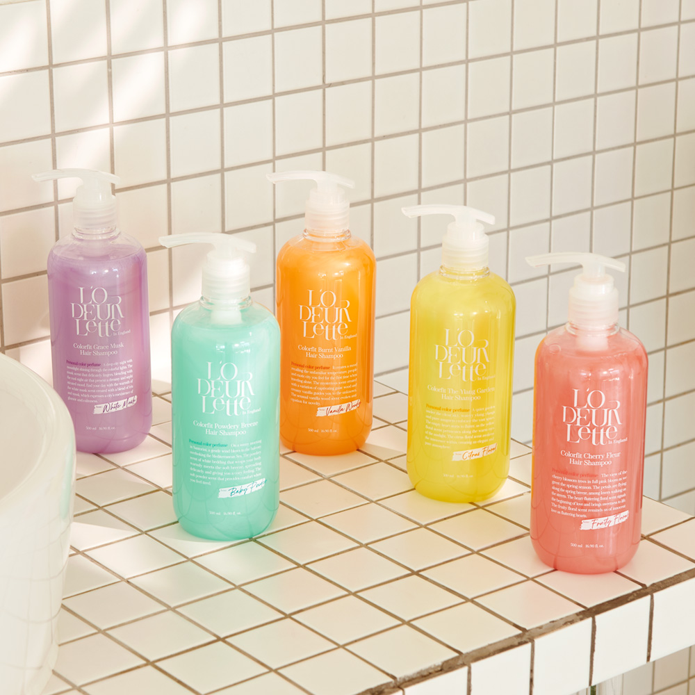 로더렛 컬러핏 헤어 샴푸 500ml - 상품 이미지