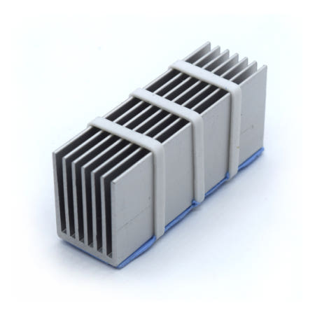 티테크놀로지 M.2 SSD 30MM 방열판 쿨러 서멀패드 실버 (T-HS300S)