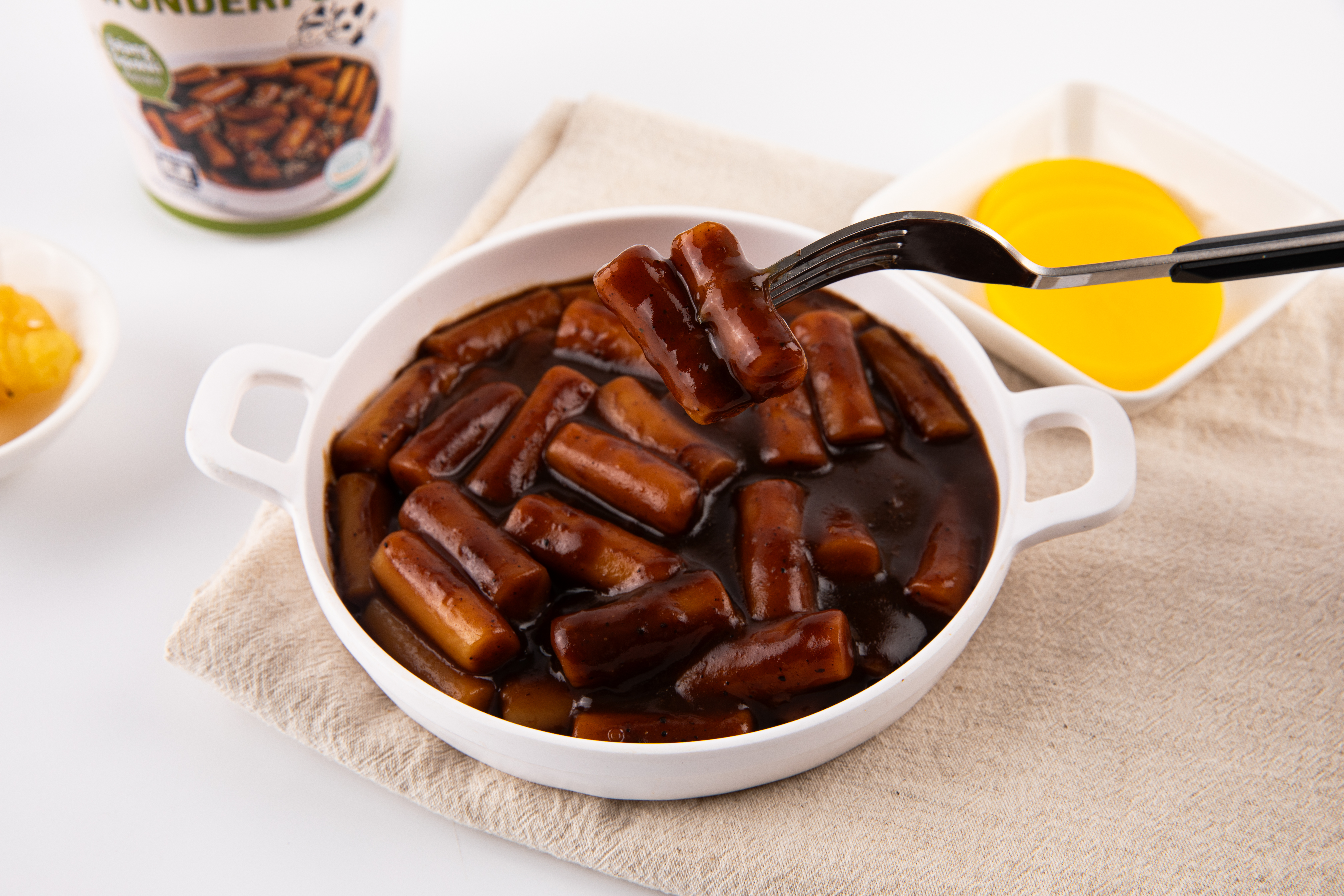 원더뽀끼 컵 떡볶이 짜장, 120g, 8개 - 상세 이미지 3