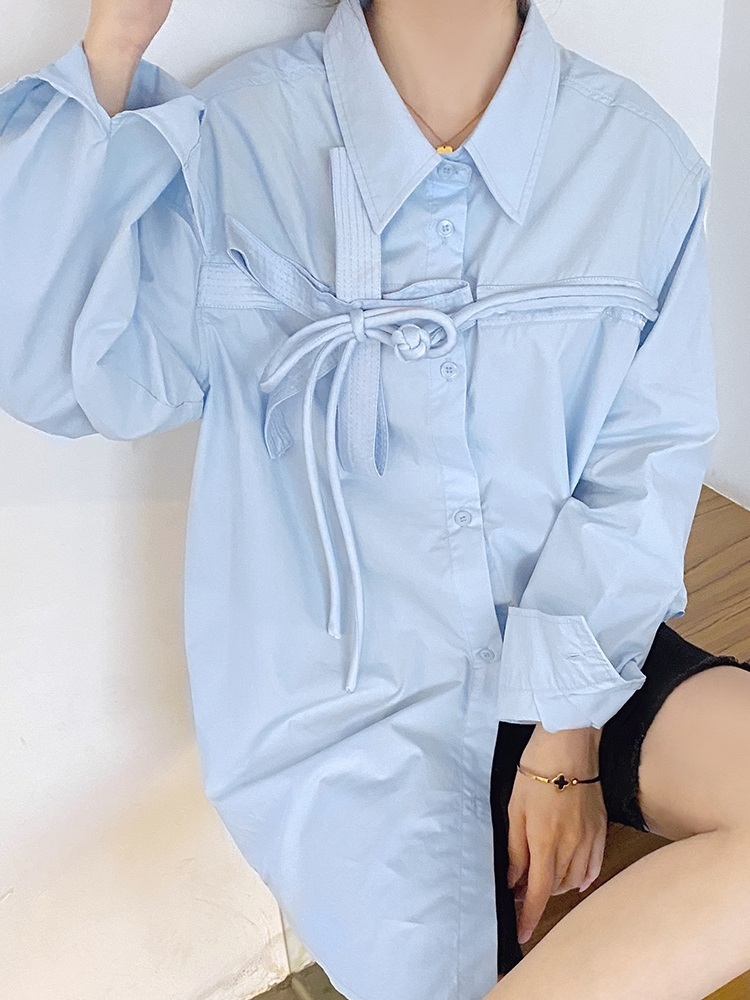 살롱드립2 54화 신민아 블라우스 셔츠 카라넥 오피스 의상 옷  패션 - 상세 이미지 2