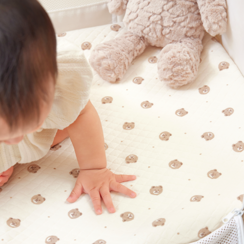 라비킷 아기 방수패드 건조기 사용 가능 캐릭터 신생아 방수요 M 사이즈