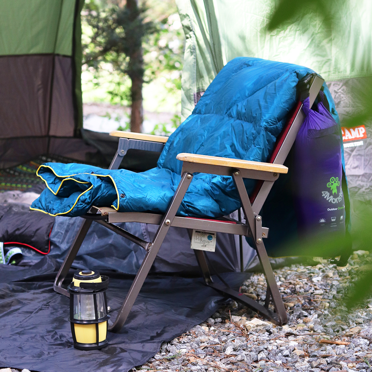 덕다운 캠핑 블랭킷 패딩담요 이불 백패킹 차박 초경량 사계절 다용도 침낭 대용