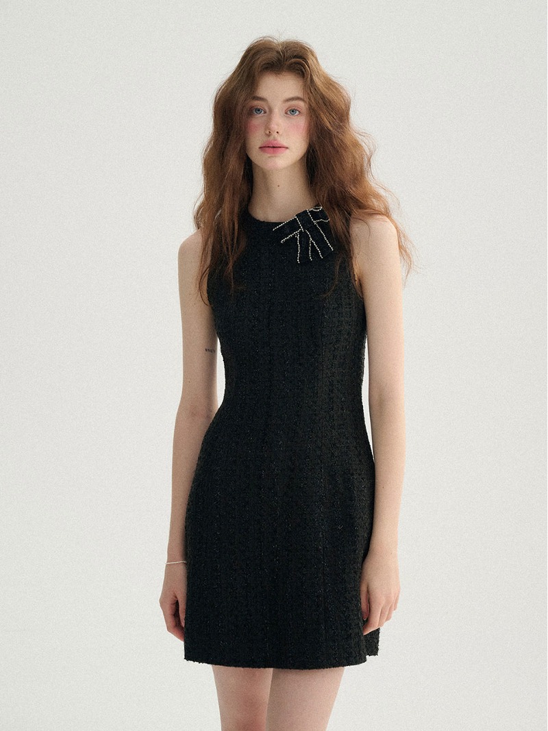 [신스덴] 글로리 트위드 미니원피스