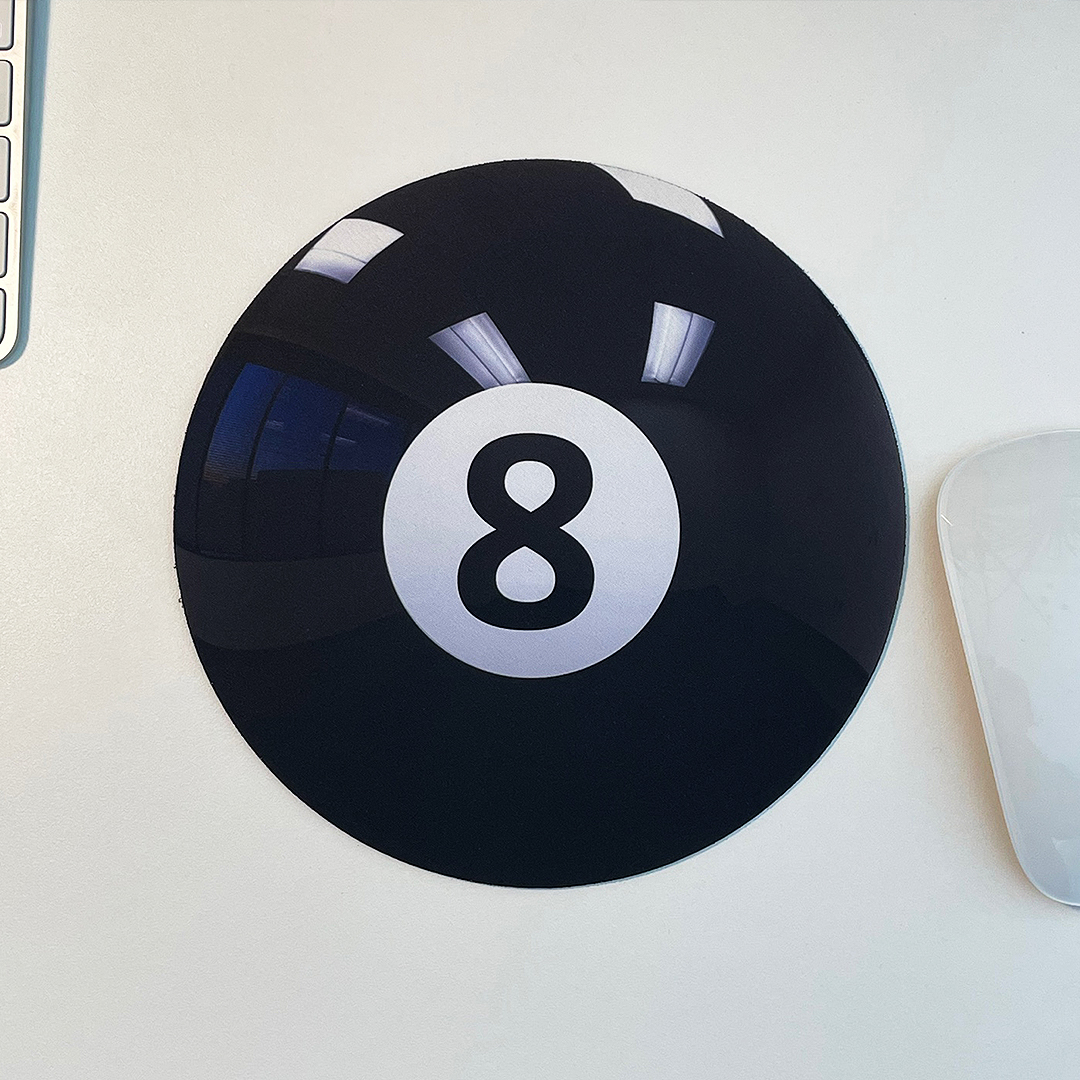 애시드로우 극세사마우스패드 Eight Ball 이미지 8