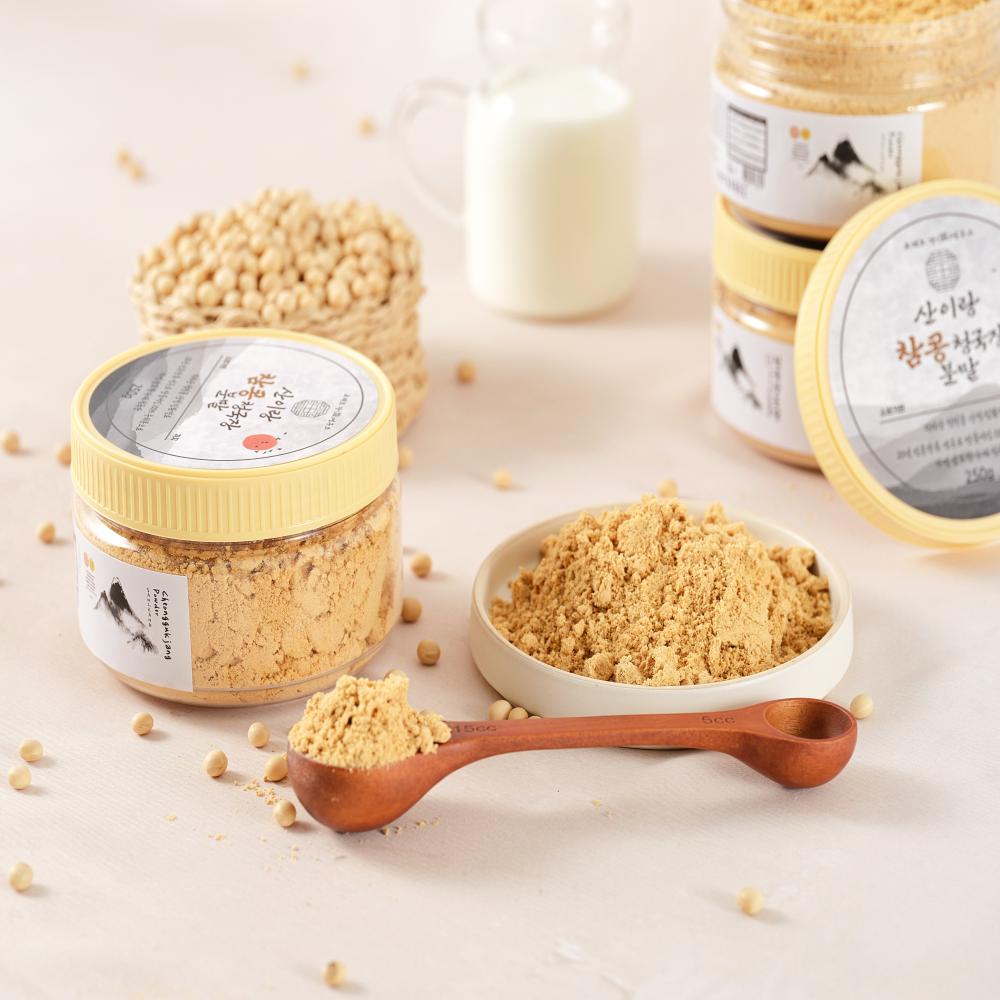 지리산 친환경로 생태마을 산이랑 참콩 청국장가루 1kg, 1개 : 산이랑 sanirang