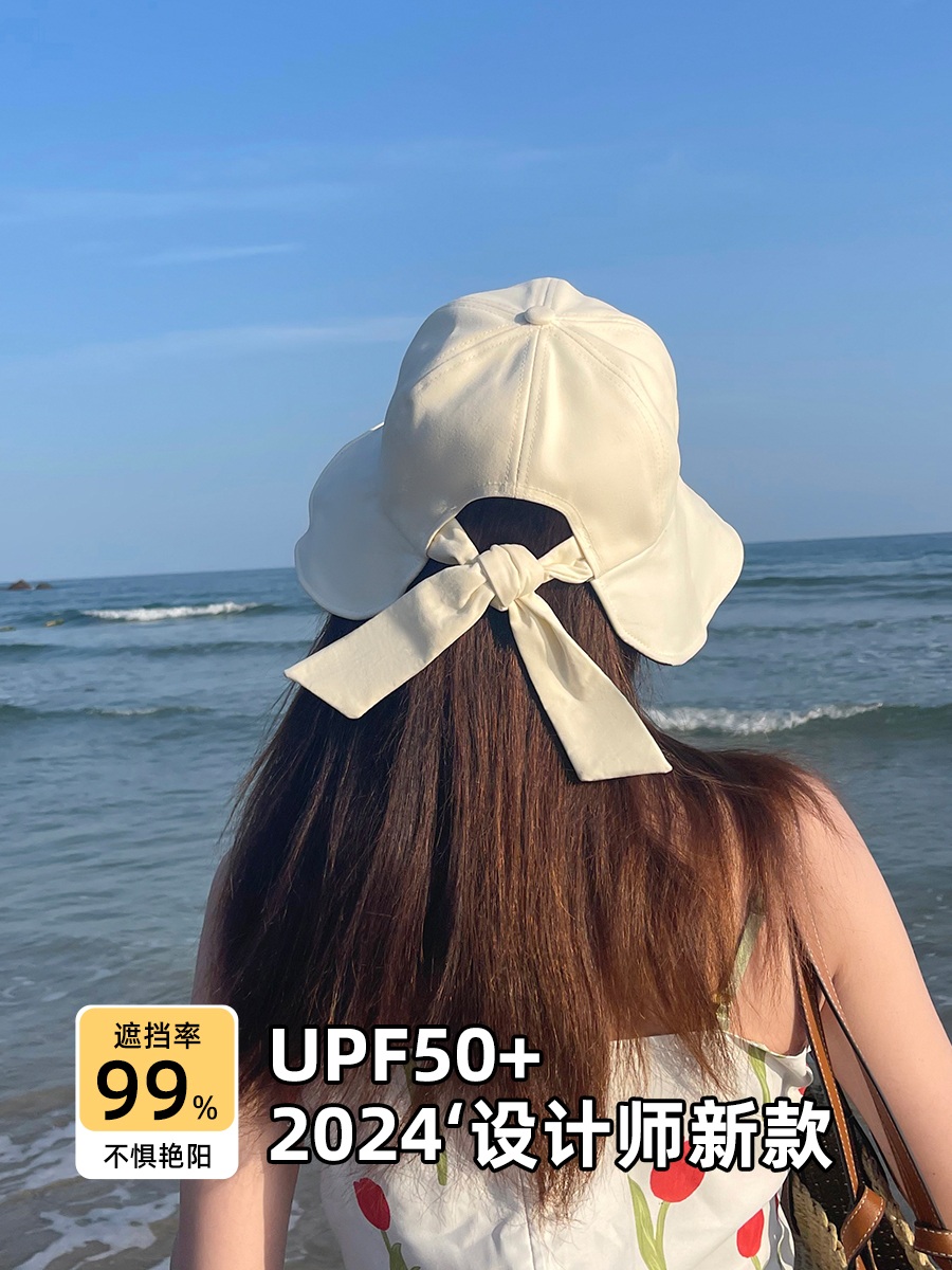 언니네산지직송 6화 염정아 보닛햇 모자 리본 넓은 챙 의상 옷 패션 - 상세 이미지 2