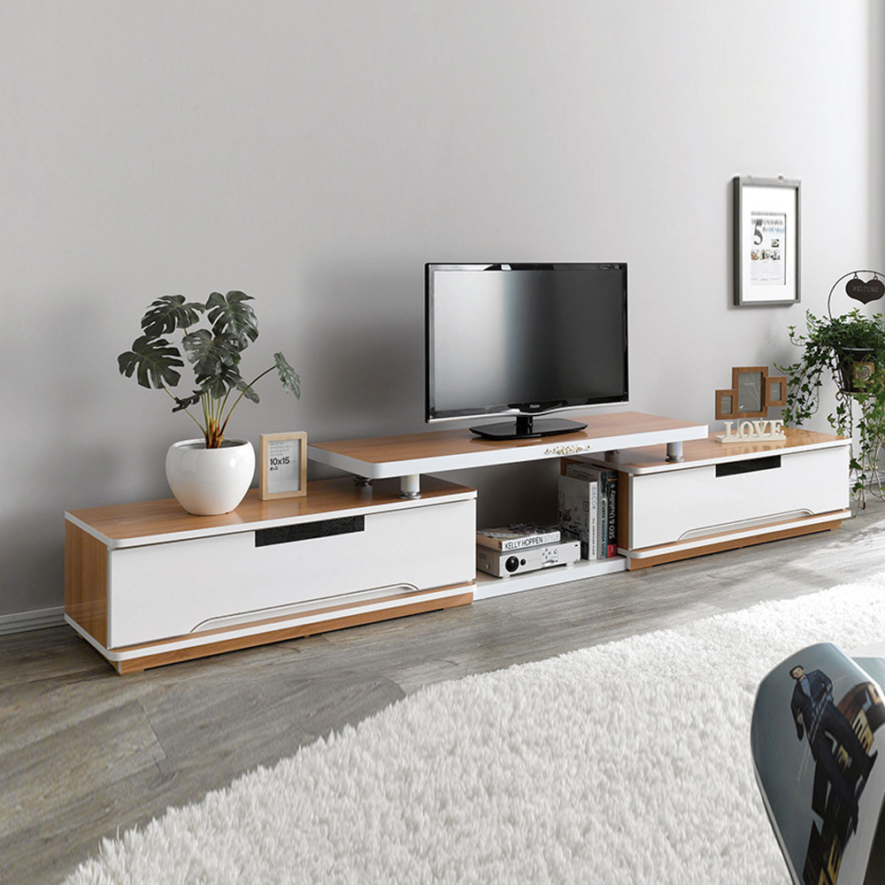 H99F 하이그로시 슬라이드 2000 거실장